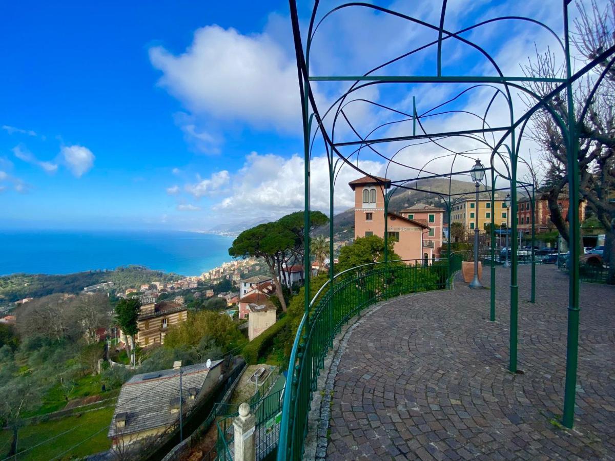 Appartement Casaviva - Bilo With Seaview And Parking In Camogli Extérieur photo